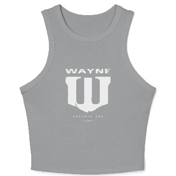 Discover Wayne enterprises Batman Caped Crusader Crop Tank Top