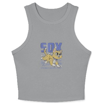 Discover Disney Pixar Lightyear Sox Retro Cat Robot Poste Crop Tank Top