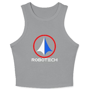 Discover Robotech Anime Crop Tank Top