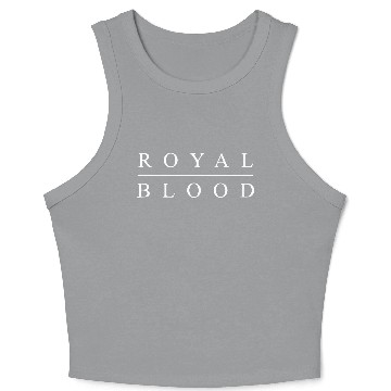 Discover Royal Blood Crop Tank Top
