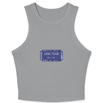 Discover Eras tour Active Crop Tank Top
