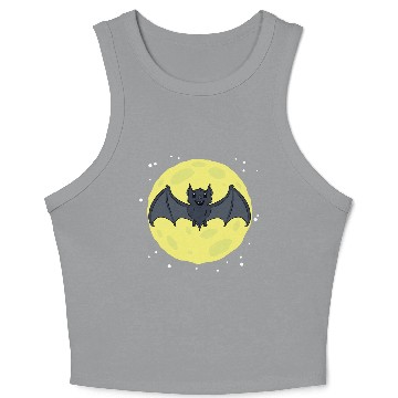 Discover I_m a Bat, Man! Crop Tank Top