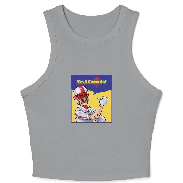Discover Yes I Canada - Duke Caboom - Crop Tank Top