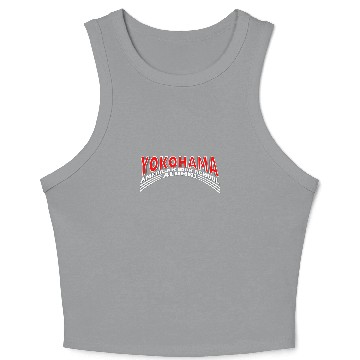 Discover Yokohama American High School Alumni Crop Tank Top