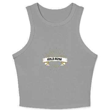 Discover Evermore Gold Rush by Tayl0r Swift Crop Tank Top