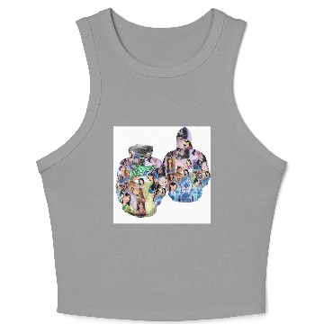 Discover Mulan Li Shang Magic Glitter Disney 3D Crop Tank Top