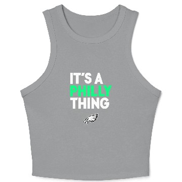 Discover IT'S A PHILLY THING - Its A Philadelphia Thing Fan Crop Tank Top.