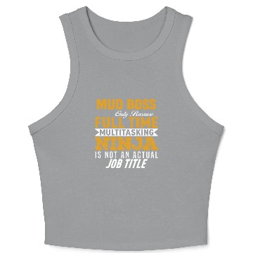 Discover Mud Boss Crop Tank Top