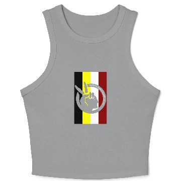 Discover AIM Flag - American Indian Movement - Crop Tank Top