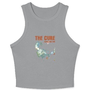 Discover Vintage The Cure Disintegration Crop Tank Top