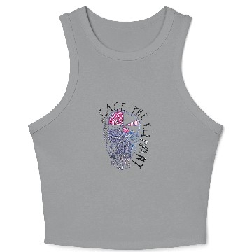 Discover Cage The Elephant Classic Crop Tank Top