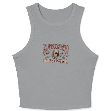 Discover Vintage John Wayne Memorial Crop Tank Top