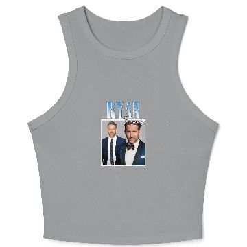 Discover ryan reynolds actor unisex Crop Tank Top