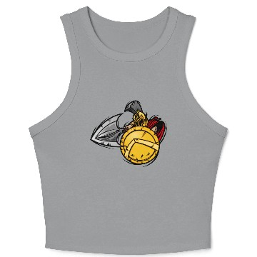 Discover fighting_gladiator Crop Tank Top