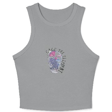 Discover Cage the Elephant Crop Tank Top