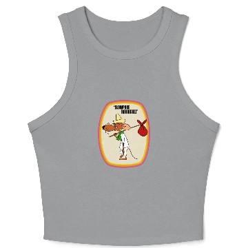 Discover Slowpoke Rodriguez  Sticker Mask Crop Tank Top