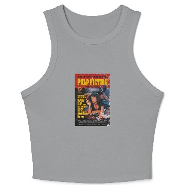 Discover PULP FICTION MOVIE Poster Crop Tank Top