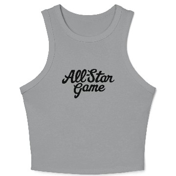 Discover all star game Crop Tank Top