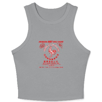 Discover Sriracha HOT Chili Sauce Crop Tank Top