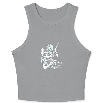 Discover Vintage Ozzy Osbourne Randy Rhoads Tribute Crop Tank Top