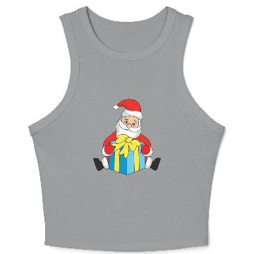 Discover Christmas Xmas Crop Tank Top