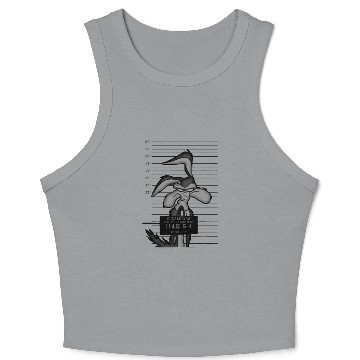 Discover Wile E Coyote Busted Crop Tank Top Crop Tank Top
