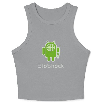 Discover Android Bioshock Crop Tank Top