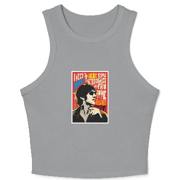 Discover THE VERVE BAND RICHARD ASHCROFT Crop Tank Top