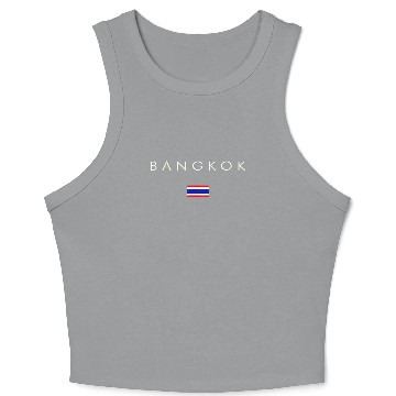 Discover Bangkok International Crop Tank Top