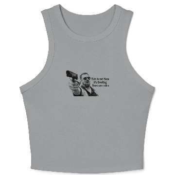 Discover Walter Shoback - Big Lebowski - Crop Tank Top