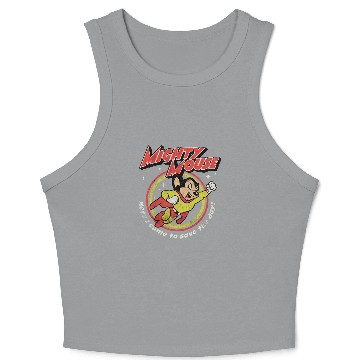 Discover Mighty Mouse Worn - Mighty Mouse - Crop Tank Top
