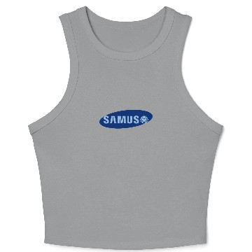 Discover Galaxy Bounty Hunter - Metroid Samus Aran - Crop Tank Top