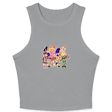 Discover Earthbound Clear Crop Tank Top