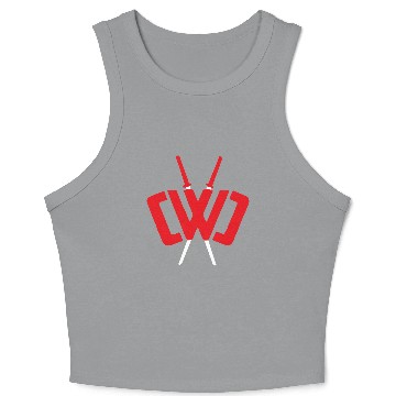 Discover Chad Wild Clay youtuber logo Crop Tank Top