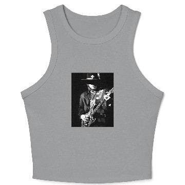 Discover Stevie Ray Vaughan Crop Tank Top