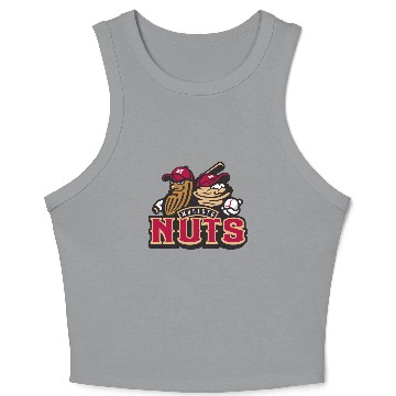 Discover Modesto Nuts Crop Tank Top