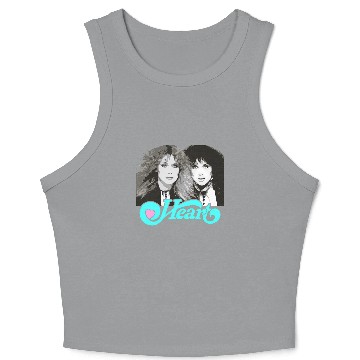 Discover Heart Band Crop Tank Top