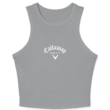 Discover Callaway logo Crop Tank Top