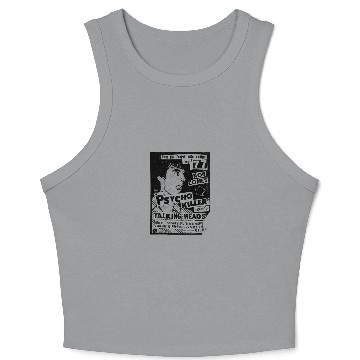 Discover Psycho Killer / Post Punk Vintage Design - Talking Heads - Crop Tank Top
