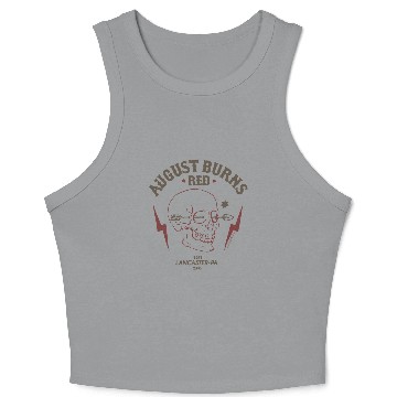 Discover August Burns Red Arrow Skull Crop Tank Top
