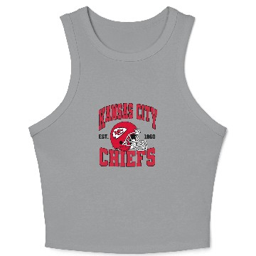 Discover KC Chiefs Football Team 3D Crop Tank Top