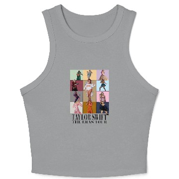 Discover Eras Tour Poster 3D Crop Tank Top