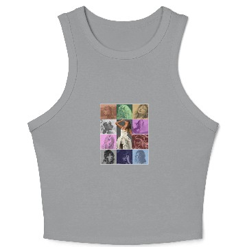Discover Eras Tour Poster Crop Tank Top