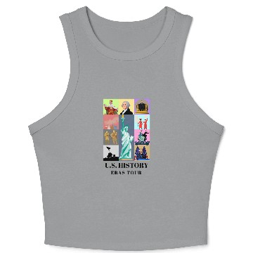 Discover US History Eras Tour Baseball Jerseys Crop Tank Top