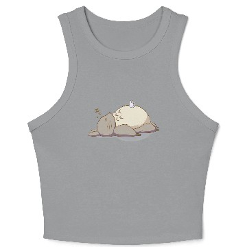 Discover Studio Ghibli Crop Tank Top, Totoro Crop Tank Top