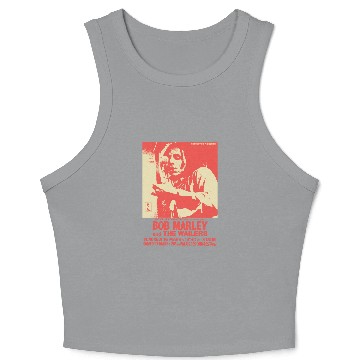 Discover Bob Marley & The Wailers 1979 Vintage Baseball Jerseys Crop Tank Top