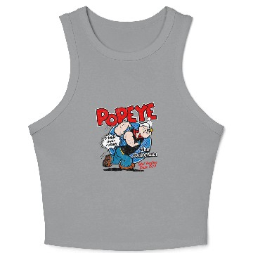 Discover Popeye the Sailor Graphic Crop Tank Top