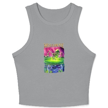 Discover MEGADETH – No More Mr. Nice Guy – Graphic Crop Tank Top