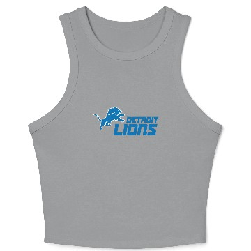 Discover Detroit Lions Logo Crop Tank Top