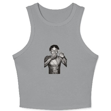 Discover Vintage Lil Wayne Raper Baseball Jerseys, Lil Wayne Bootleg Inspired Merch Gift Crop Tank Top